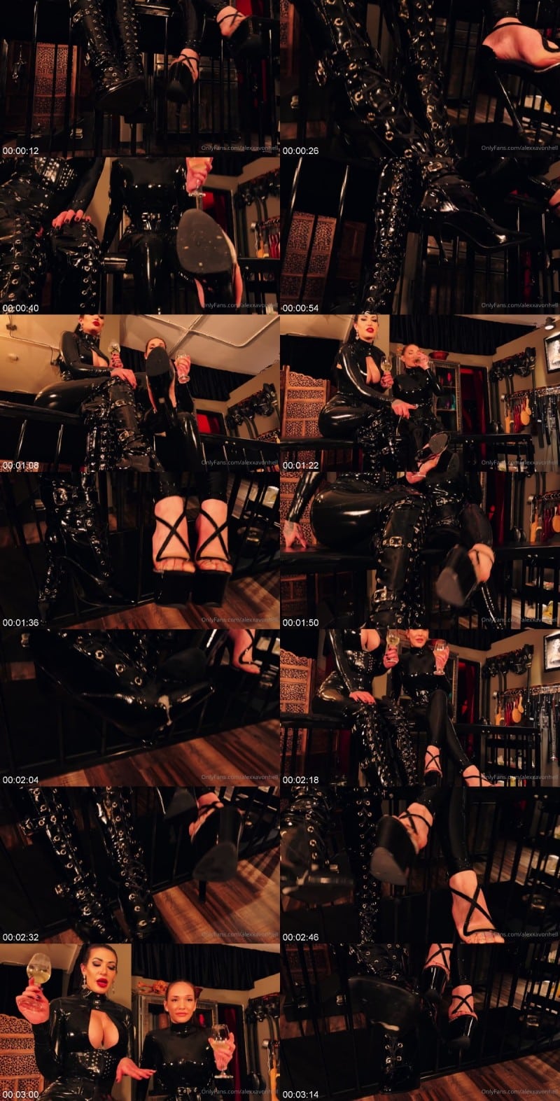 POV Heels Worship In Duo With An Other Amazing French Canadian Domme (Damazonia)